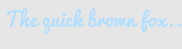 Image with Font Color B3DFFE and Background Color E6E6E6